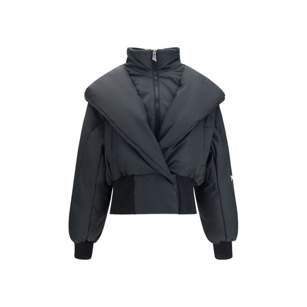 The Attico Black Cotton Shell Women's Jacket